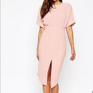 NWT ASOS Wiggle Midi Dress